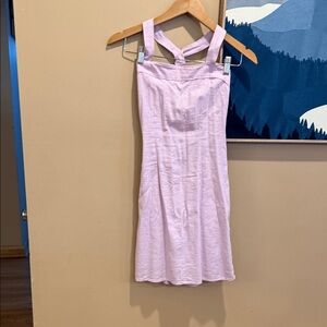 NWT Absrcrombie & Fitch xxs  Light Pink Sleeveless halter top  Dress